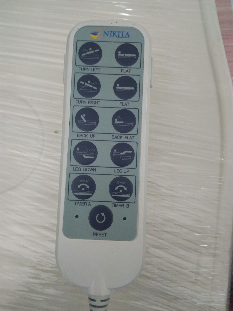 Hướng dẫn sử dụng Remote giường bệnh Nikita BD01